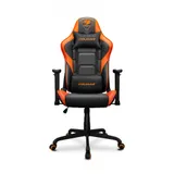 Игровое компьютерное кресло, Cougar, Armor Elite, Искусственная кожа PU AIR, (Ш)54,5*(Г)49*(В)126(133) см, Чёрно-Оранжевый