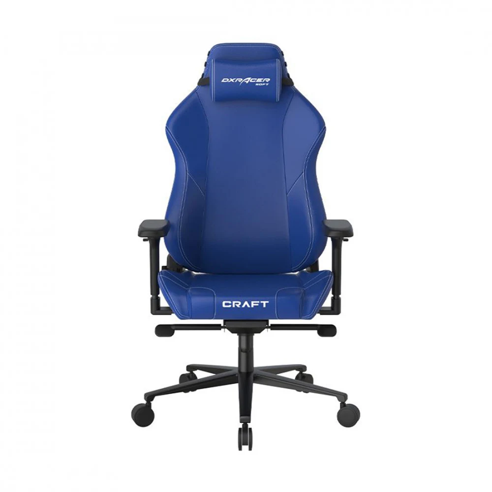 Кресло игровое компьютерное DXRacer CRAFT CRA/H001/I, регулировка высоты, подлокотник, 115кг, Blue