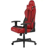 Игровое компьютерное кресло, DX Racer, GC/LPF24LTC/RN, Prince series, Грузоподъемность 90 кг, Эко-кожа и винил PU,PVC, Вид наполнителя: губчатая пена высокой плотности (54 кг/м), Металлическая основ