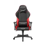 Игровое компьютерное кресло, DX Racer, GC/LPF24LTC/NR, Prince series, Эко-кожа и винил PU,PVC, Вид наполнителя: губчатая пена высокой плотности (54 кг/м), Металлическая основа кресла, Механизм качан