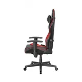 Игровое компьютерное кресло, DX Racer, GC/LPF24LTC/NR, Prince series, Эко-кожа и винил PU,PVC, Вид наполнителя: губчатая пена высокой плотности (54 кг/м), Металлическая основа кресла, Механизм качан