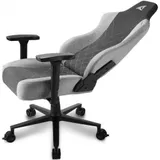 Игровое кресло Sharkoon Skiller SGS30 Fabric Grey v2 Ткань, Газлифт 4, подлокотник 3D