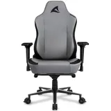 Игровое кресло Sharkoon Skiller SGS40 Black/Gray Cинтетическая кожа, Газлифт 4, подлокотник 4D