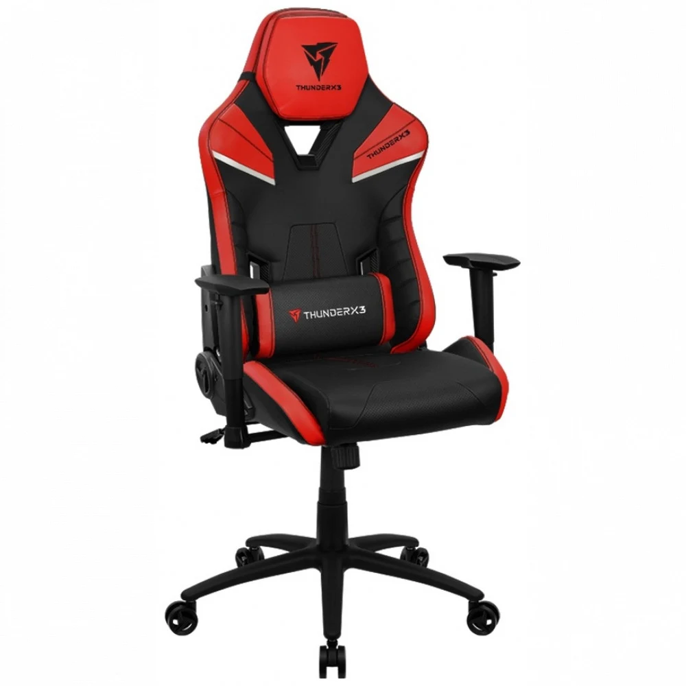 Кресло игровое компьютерное ThunderX3 TC5, регулировка высоты, подлокотник, 150 кг, Ember-Red