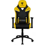 Игровое компьютерное кресло ThunderX3 TC5-Bumblebee Yellow Искусственная кожа PU AIR, Чёрно-Жёлый