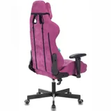 Кресло игровое Бюрократ VIKING KNIGHT Fabric малиновый Light-15 с подголов. крестовина металл