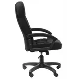 Кресло руководителя Бюрократ T-9908AXSN-Black черный TS-584