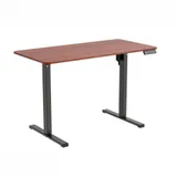 Компьютерный стол FLEXISPOT FQ2-BMA-1260 регулируемый (Walnut-Black)
