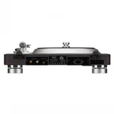 DENON Проигрыватель винила DP-3000 Флагманский проигрыватель премиум-класса с прямым приводом, тонарм алюминий S образный, MM/MC, стол МДФ с натуральным шпоном, 33/45/78,новая система управления дви