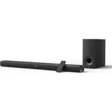 DENON Саундбар DHT-S316 ЧЕРНЫЙ Саундбар 2.1 с беспроводным сабвуфером, закрытое акустическое оформление, декодеры Dolby Digital, DTS, входы: HDMI 2.0, оптический, аналоговый, габариты: 900 x 55 x 82