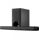 DENON Саундбар DHT-S416 ЧЕРНЫЙ 2.1-полосный саундбар с беспроводным сабвуфером, встроенный Google Chromecast, низкопрофильная конструкция и настенный монтаж, bluetooth. HDMI с каналом возврата аудио