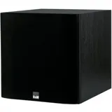 BOWERS & WILKINS Сабвуфер ASW610 ЧЕРНЫЙ Активный сабвуфер B&W ASW610 с системой коррекции АЧХ, средняя модель в линейке, мощность 400 Вт, линейные и акустические входы, габариты 310 x 310 x 375 мм,