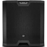 LD SYSTEMS Громкоговоритель LDICOASUB18A Активный сабвуфер 18". Мощность пиковая 2400 Вт, RMS 600 Вт, звуковое давление 133 Дб, Переключаемая полярность сигнала и регулируемая линия задержки до 10 м