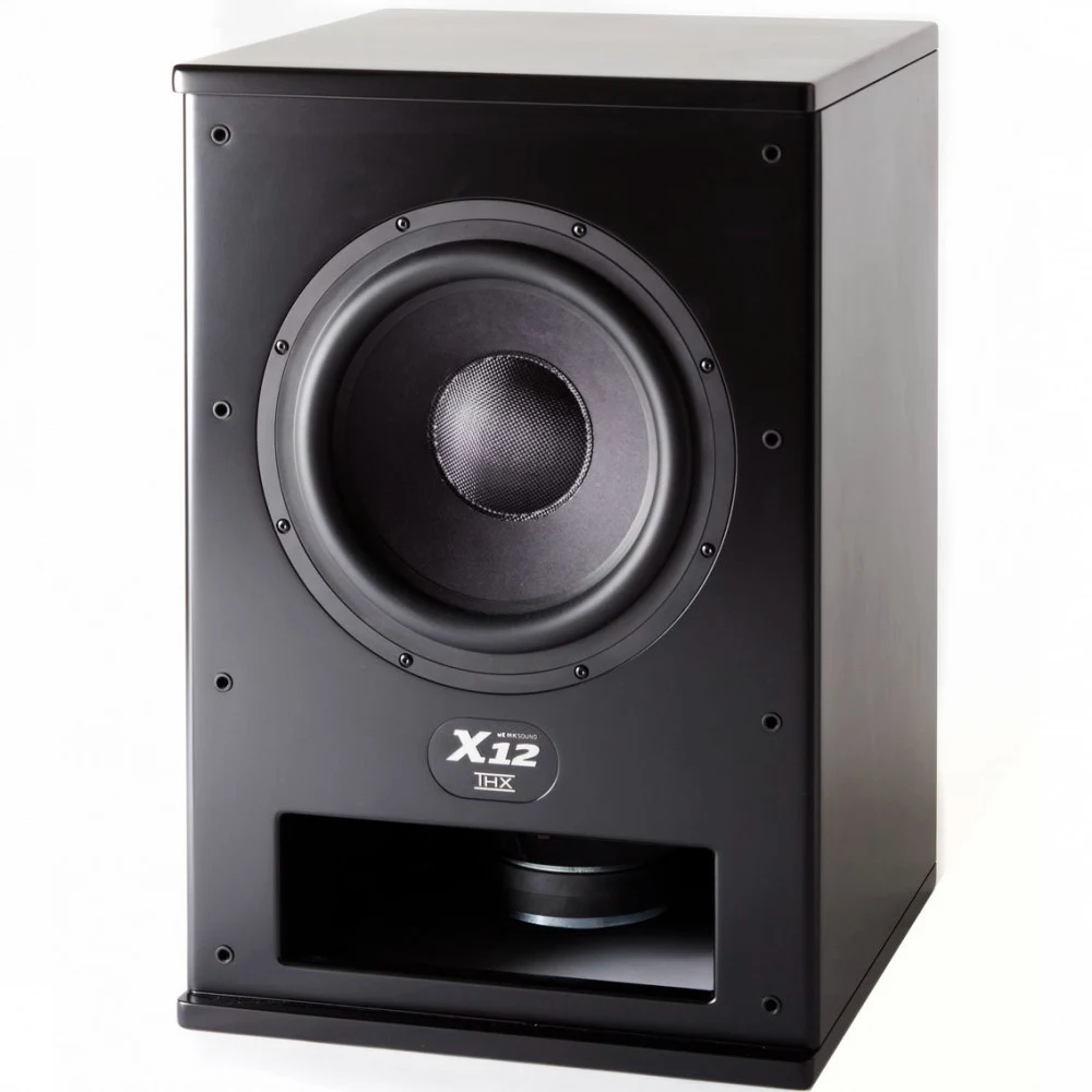 Активный сабвуфер M&K Sound Push-Pull X12, Мощность 400 ватт. Цвет: Матовый черный
