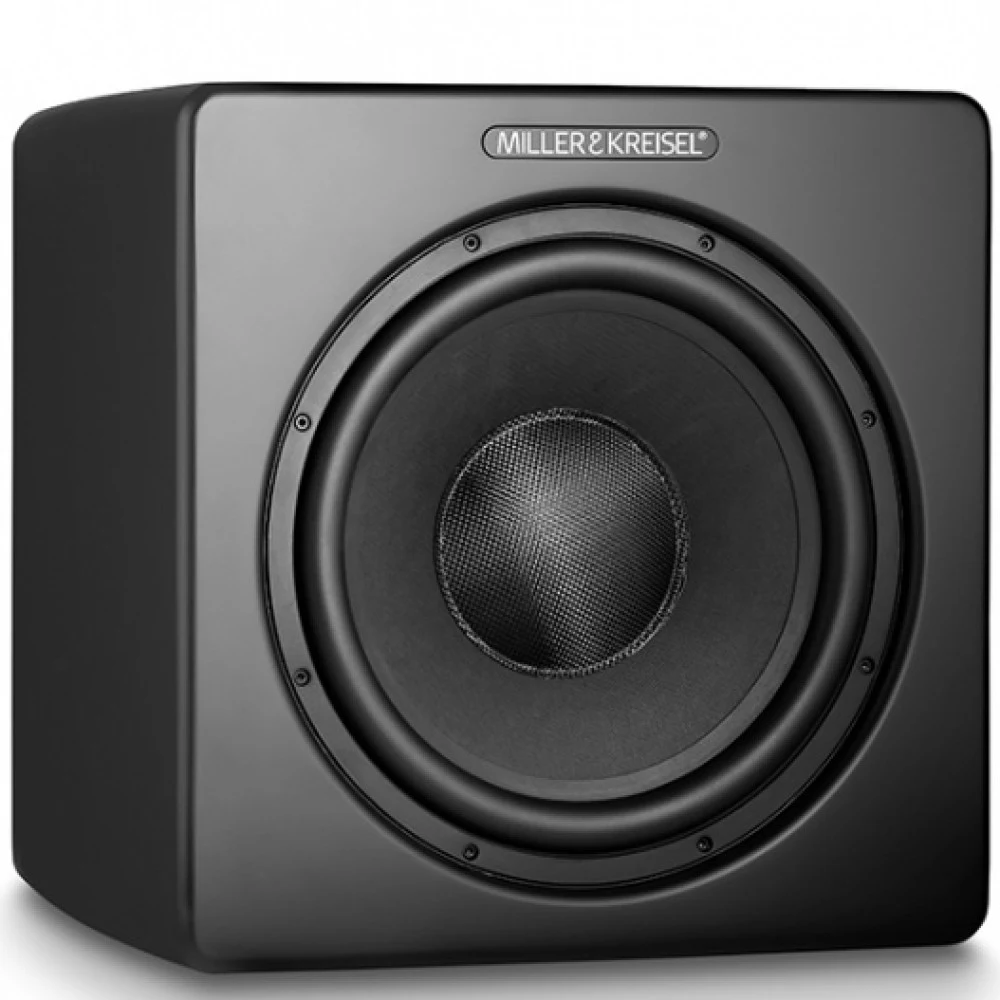 Активный сабвуфер M&K Sound V12+. Цвет: Матовый черный [Black Satin/Black Cloth]
