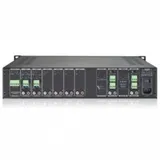 Предусилитель BIAMP [PREZONE1] (APART) Стерео микшер-предусилитель: 2хMIC/LINE вх. (+48V). 4х2RCA вх. 3 уровня приоритета, VOX, моно / стерео переключатель. Вых.: 2 х Euroblock / 2RCA, EQ. 2U.