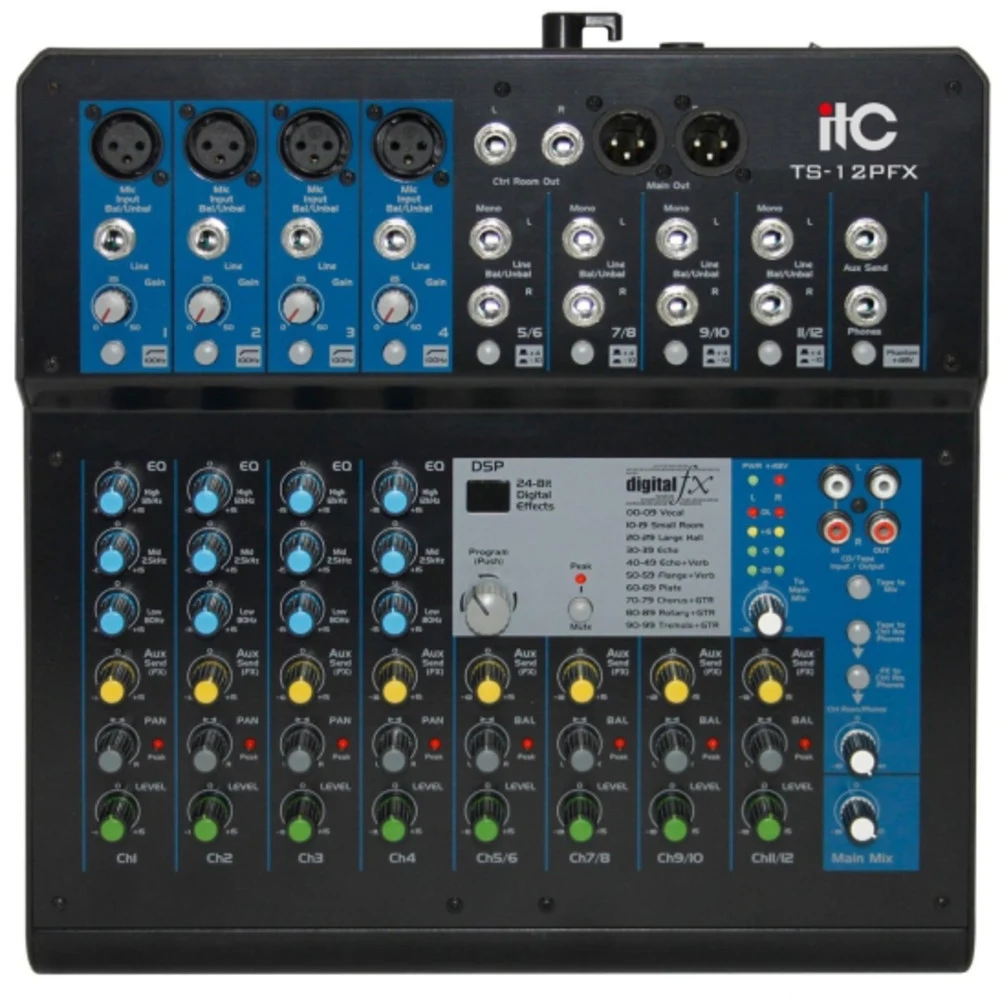 ITC TS-12PFX микшер TS-12PFX