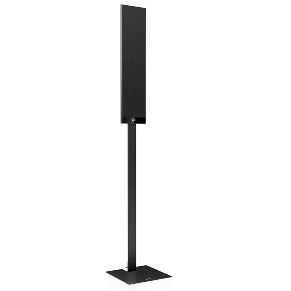 KEF Стойка для АС T-Series Черный Элегантные алюминиевые стойки предназначены для установки акустических систем T Series на пол. Интегрированная в стойку система Selecta-mount™ дает полную свободу р
