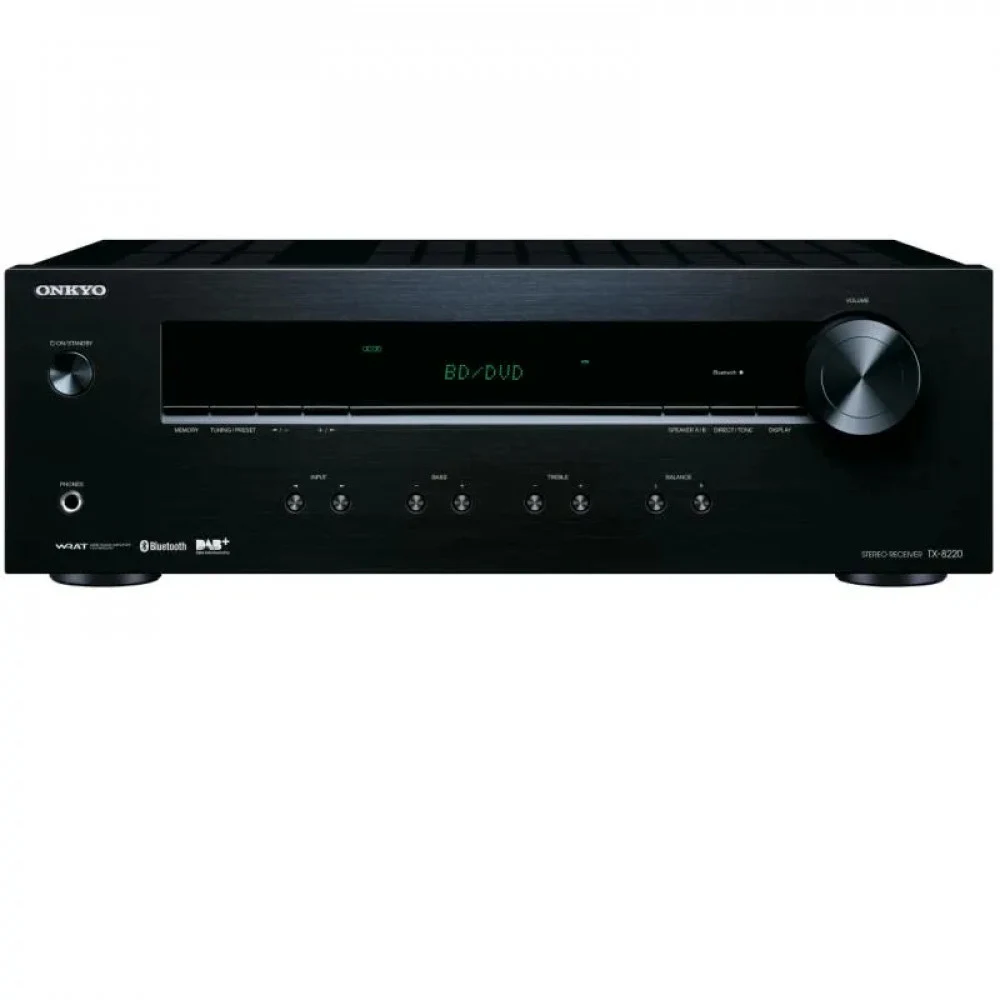 Onkyo TX-8220 Stereo Receiver, Black