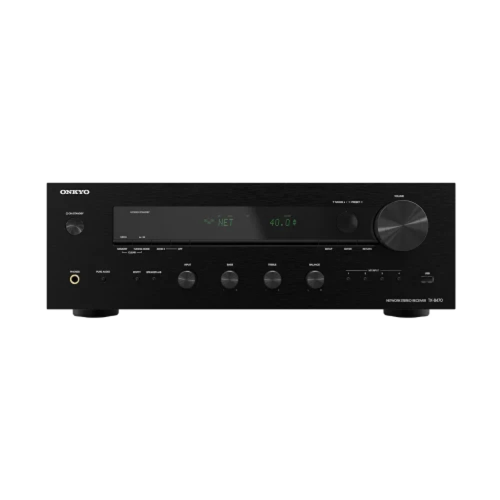Onkyo TX-8470 Hi-Fi Network Stereo Receiver, Black