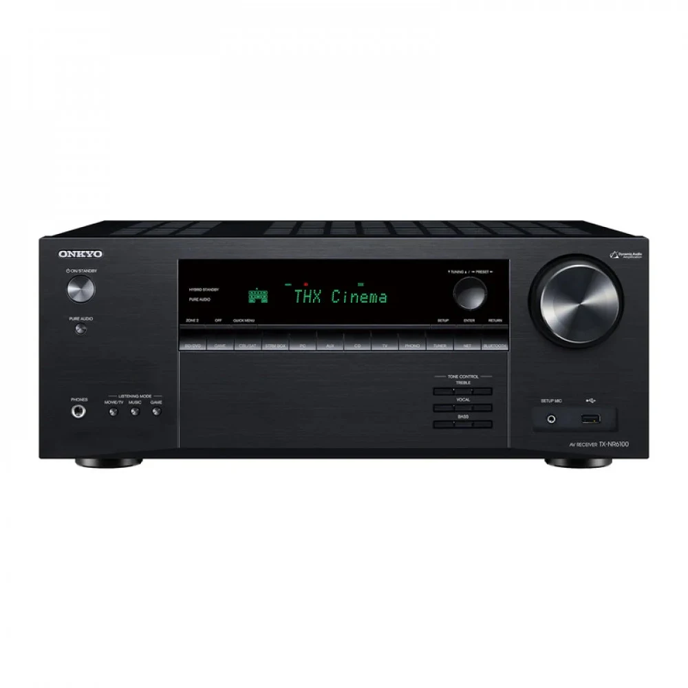 Onkyo TX-NR6100 7.2-Channel THX Certified AV Receiver,Black