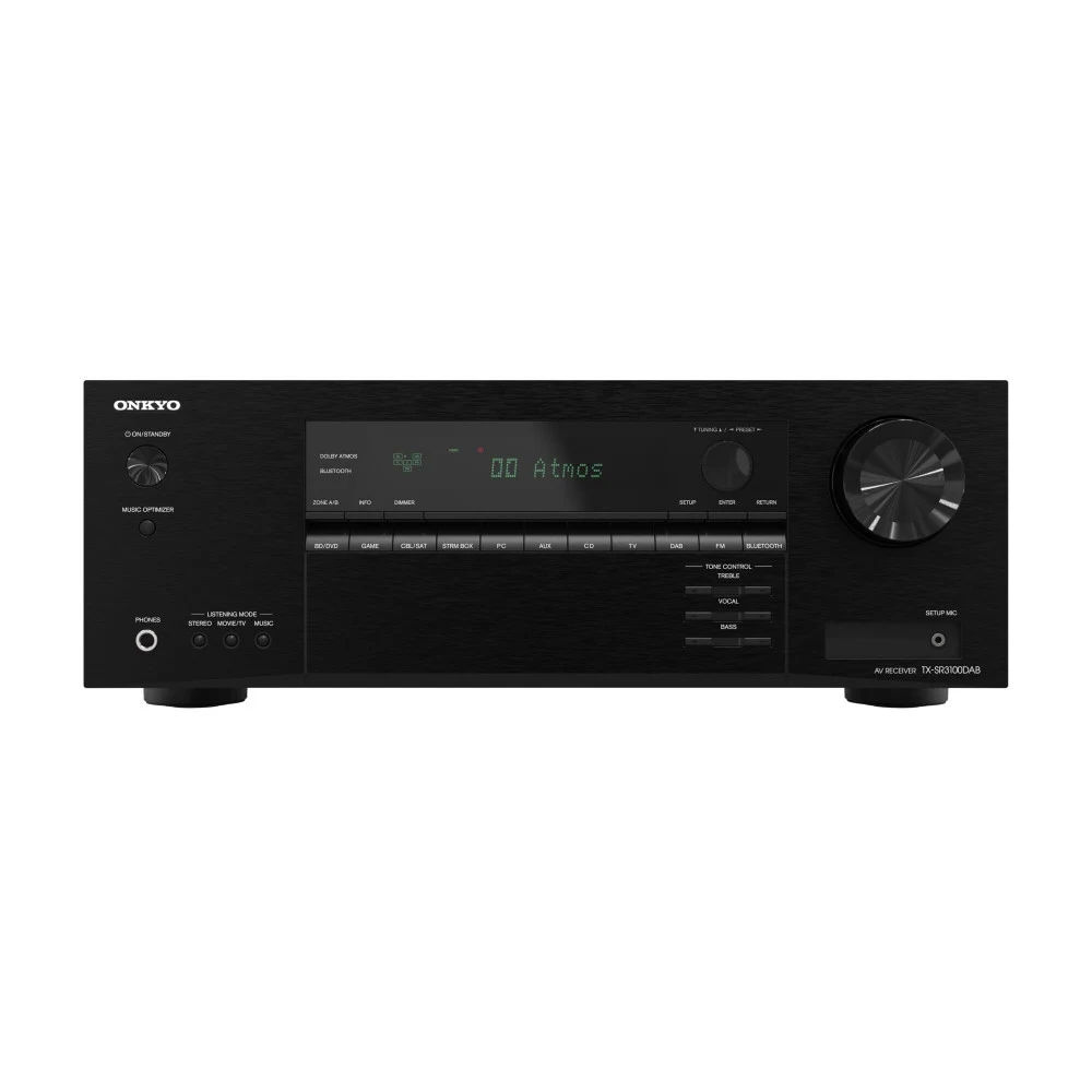 Onkyo TX-SR3100 5.2-Channel AV Receiver, Black