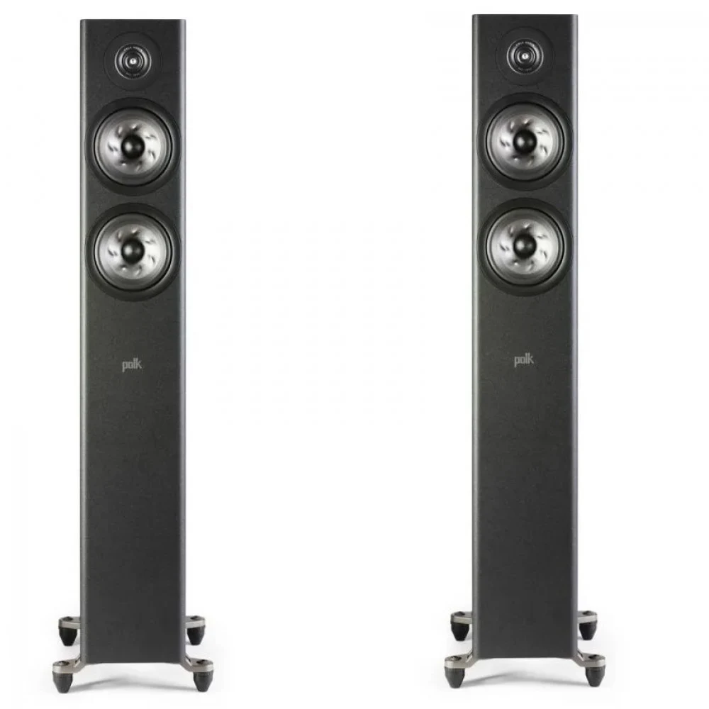POLK AUDIO Акустическая система Reserve R500 ЧЕРНЫЙ (Пара) Напольная АС, динамиков - 3, полос - 2, чувствительность 87 дБ, импеданс 4 Ом, макс мощность усилителя 200 Вт (на канал, мин. — 25 Вт), Общ
