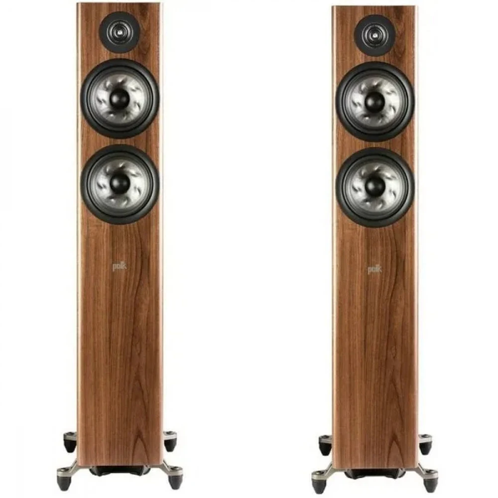 POLK AUDIO Акустическая система Reserve R600 КОРИЧНЕВЫЙ (Пара) Напольная АС, диапазон частот 30Гц - 50kГц, диапазон частот (-3дБ) 38Гц - 38kГц, реком.мощность усилителя 25 - 200Вт, чувствительность
