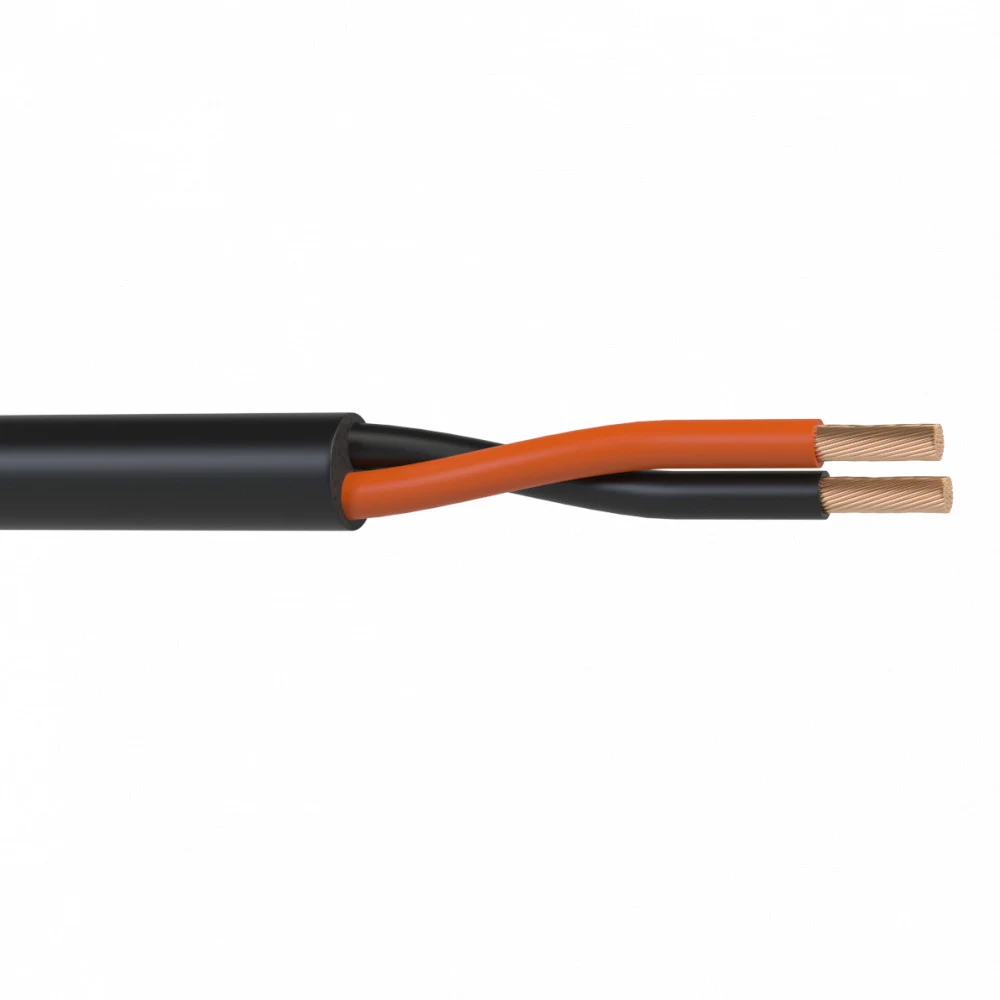WSC13300CCA - Кабель акустический Wize WSC13300CCA 300 м, 13 AWG ССА, 2.5 мм2, диаметр 9.8мм, омедненный алюминий, 49 x 0.25 мм, черный, бухта