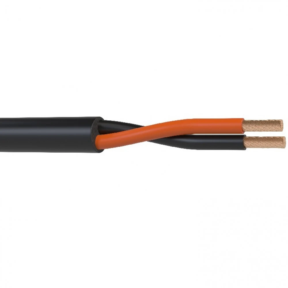 WSC14100HF - Кабель акустический Wize WSC14100HF 100 м, 14 AWG HighFlex, 2.5 мм2, диаметр 8.5мм, медь 84 x 0,2 мм, черный, бухта