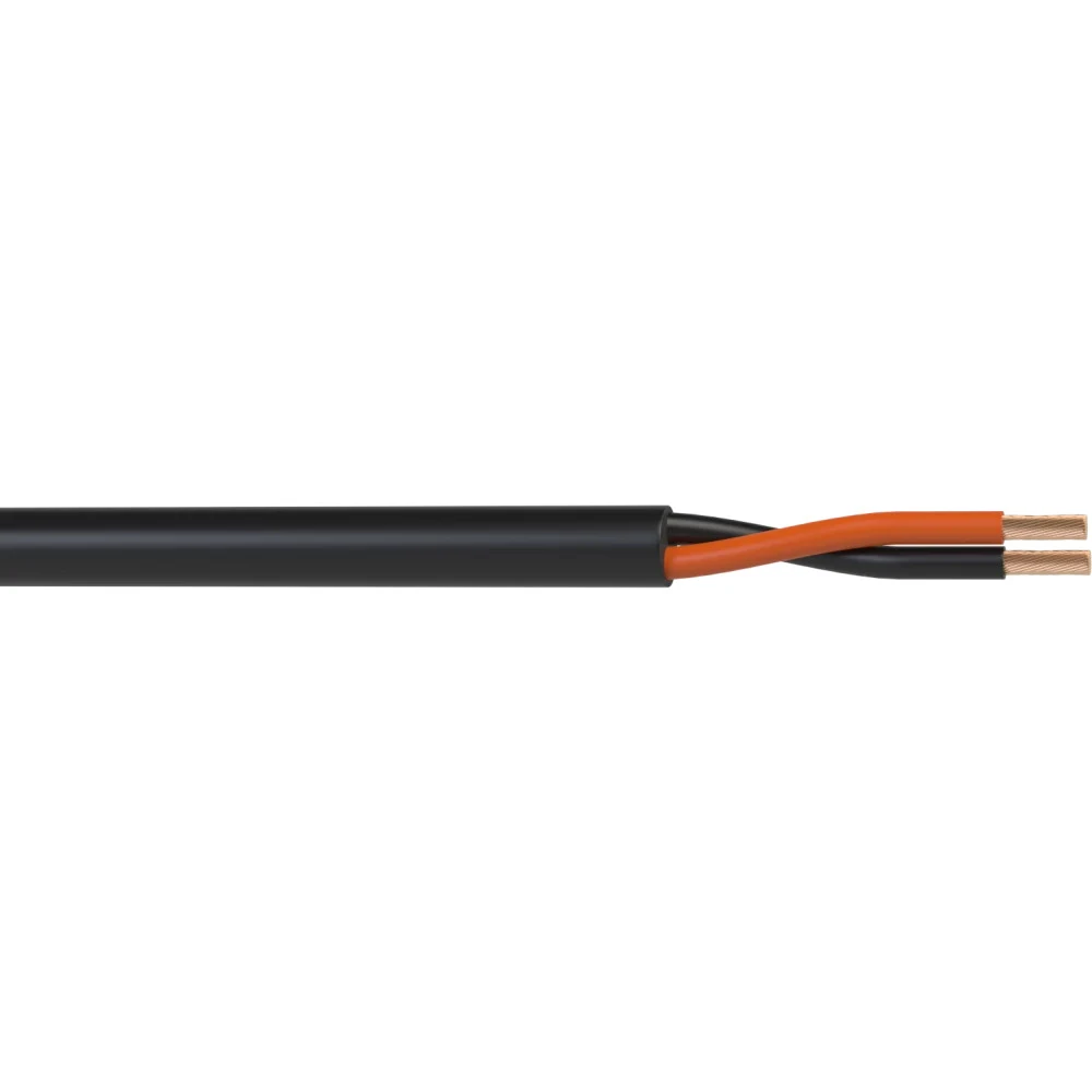 WSC14300HF - Кабель акустический Wize WSC14300HF 300 м, 14 AWG HighFlex, 2.5 мм2, диаметр 8.5мм, медь 84 x 0,2 мм, черный, бухта