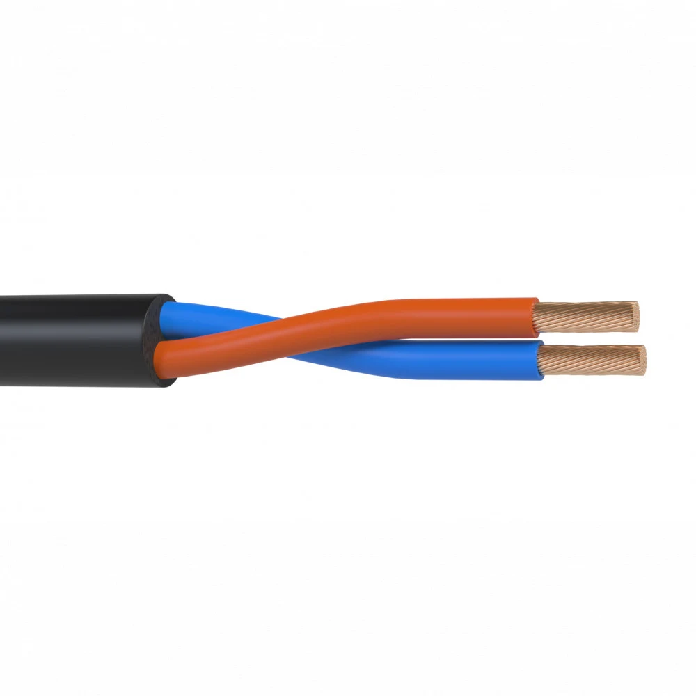 WSC16300CCA - Кабель акустический Wize WSC16300CCA 300 м, 16 AWG ССА, 1.5 мм2, диаметр 8мм, омедненный алюминий, 30 x 0.25 мм, черный, бухта