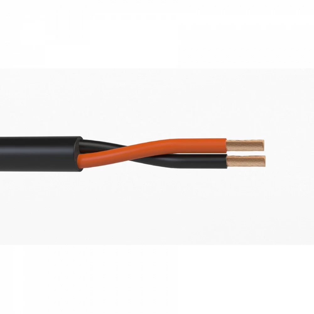 WSC16300FL - Кабель акустический Wize WSC16300FL 300 м, 16 AWG FRNC/LSZH, 1.5 мм2, диаметр 7мм, медь 28 x 0,25 мм, черный, бухта