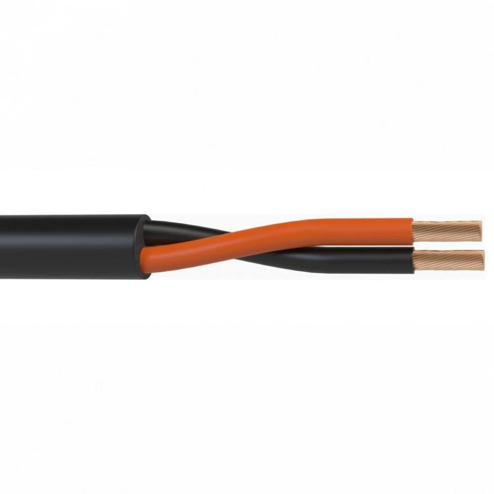 WSC16300HF - Кабель акустический Wize WSC16300HF 300 м, 16 AWG HighFlex, 1.5 мм2, диаметр 7.7мм, медь 84 x 0,15 мм, черный, бухта