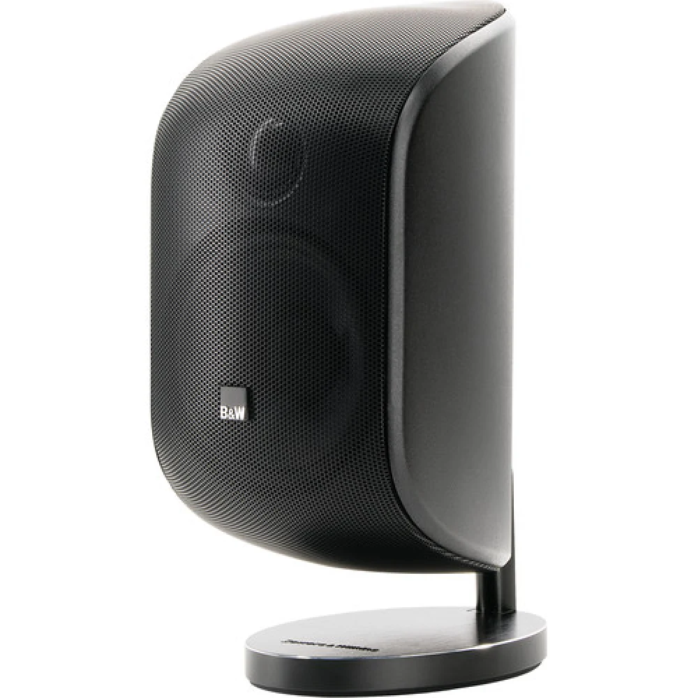 BOWERS & WILKINS Акустическая система M-1 ЧЕРНЫЙ Полочная акустика, сопротивление 8 Ом, диапазон 64 Гц – 23 кГц (±3 дБ), чувствительность 85 дБ, размеры 114х248х162 мм, вес 2,3 кг