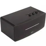 Колонки, Edifier, D12, Bluetooth 4.0, 7Вт (2*3.5Вт), 80Дб, Литий-ионная батарея,1200 мА*ч, MicroSD, MicroUSB (для зарядки), Черный