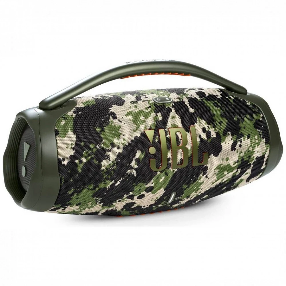 Колонки JBL Boombox 3 (2.1) - Squad, 180Вт(2х40+2x10+80) RMS, 40Hz-20kHz, USB, BT
