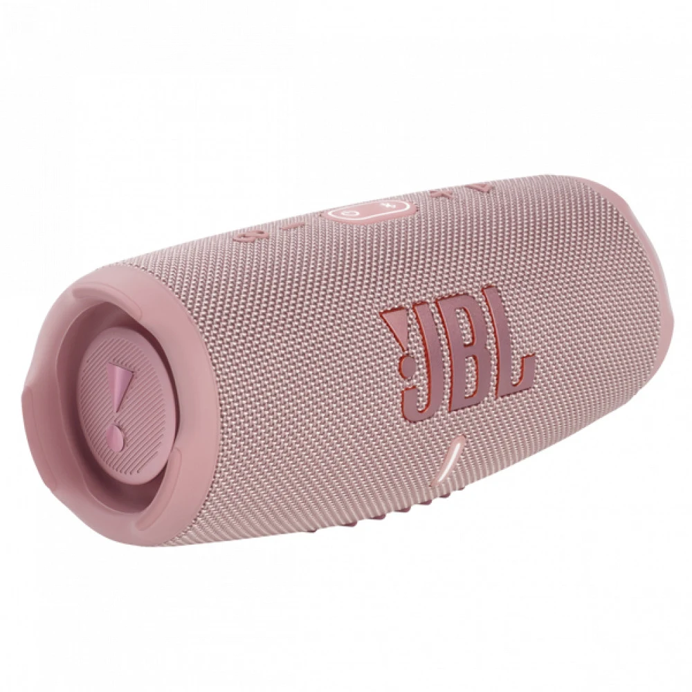 JBL Charge 5 розовая Портативная акустика (2.0 2 x 20 Вт, Bluetooth, USB, 7500 mAh, JBLCHARGE5PINK)