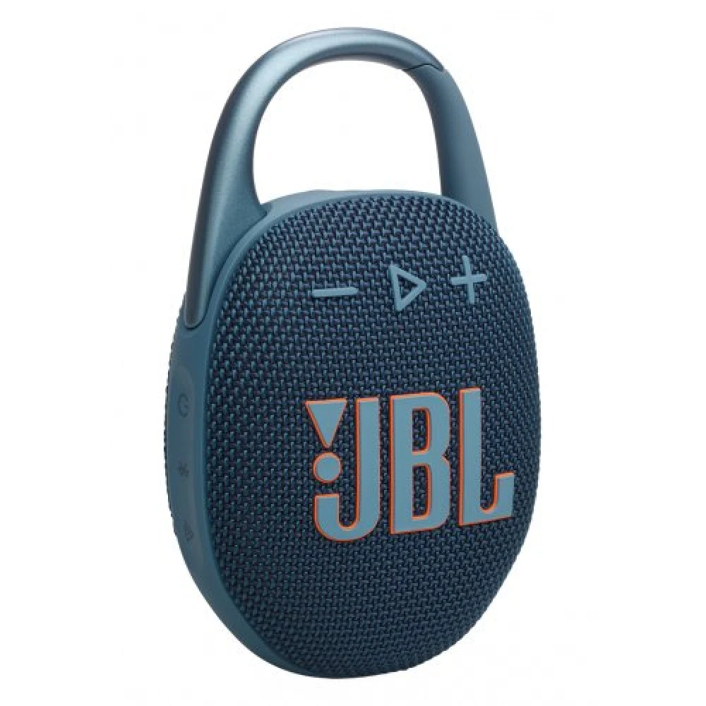 Колонка порт. JBL Clip 5 синий 7W Mono BT 10м 1400mAh (JBLCLIP5BLU)