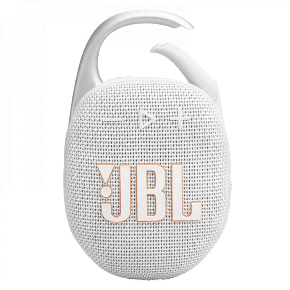 JBL Портативная акустическая система CLIP 5 белый(JBLCLIP5WHT)