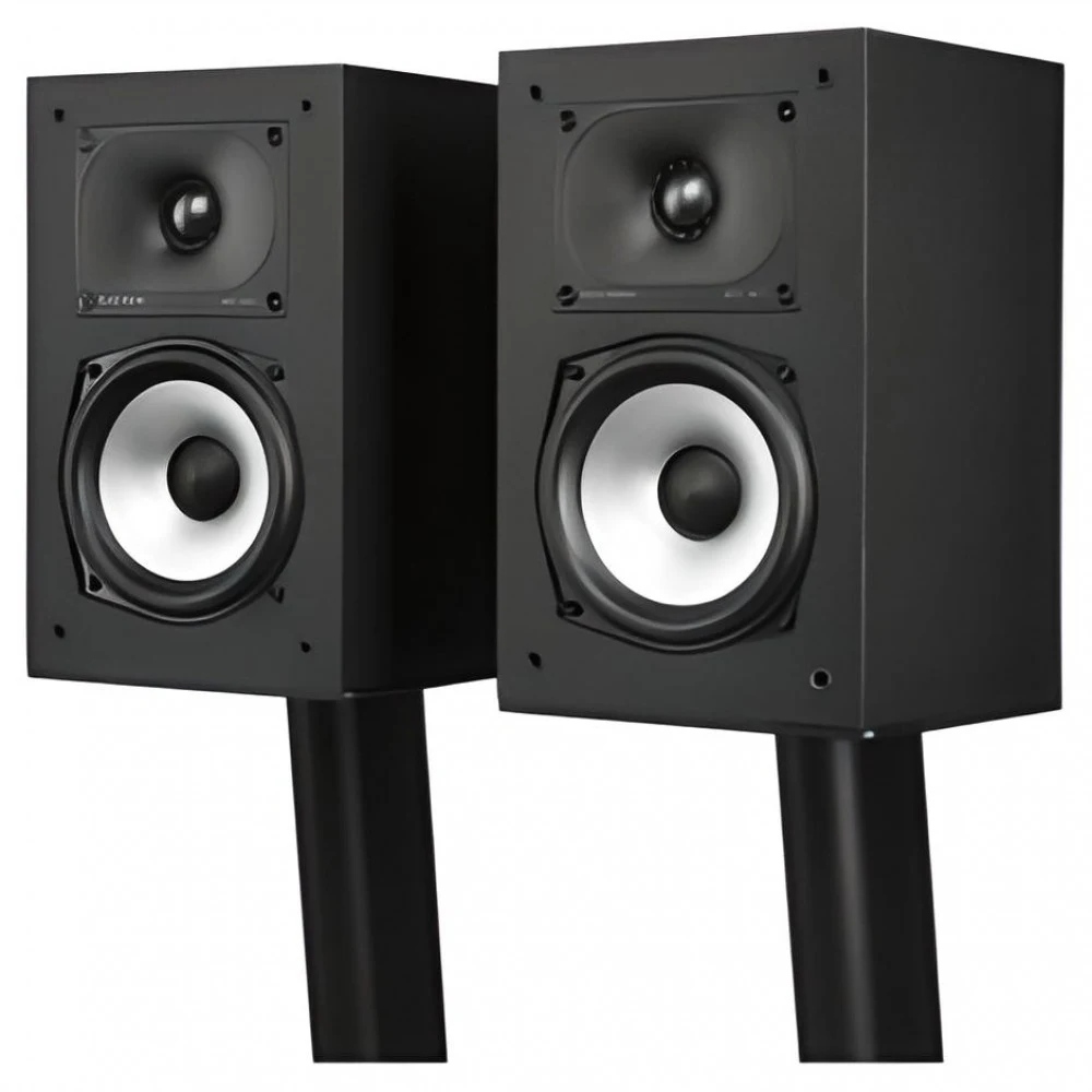 POLK AUDIO Акустическая система MXT15 ЧЕРНЫЙ (Пара) Полочная АС, мощность от 30 до 150 Вт, сопротивление: совместимость с 4 Ом и 8 Ом, частотный диапазон 48-40 000 Гц, Чувствительность 86 дБ, Частот