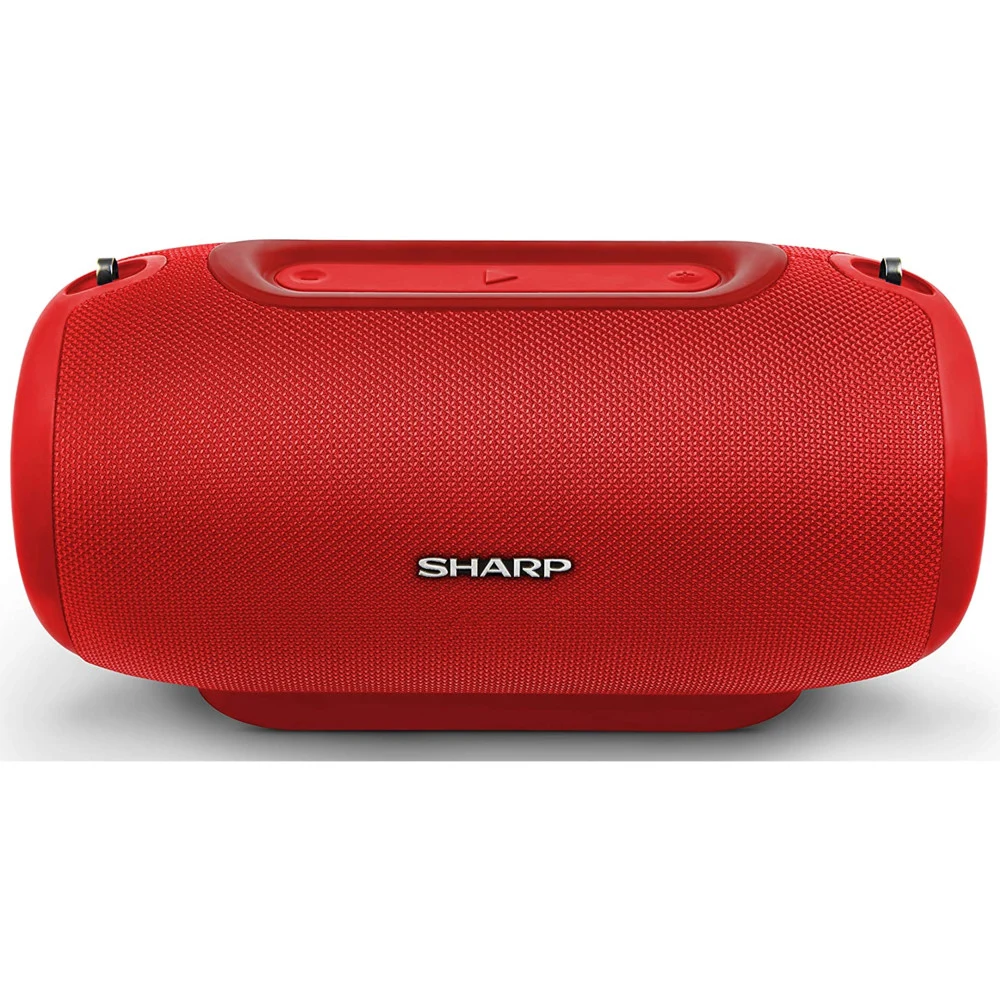 Колонки SHARP GX-BT480 (2.0) - Red, 40Вт,64Hz-20kHz, Line-In 3.5mm, microSD BT, USB