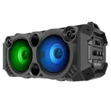 SVEN PS-550, черный, акустическая система 2.0, мощность 2x18 Вт (RMS), Bluetooth, FM, USB, microSD, LED-дисплей, встроенный аккумулятор EXL