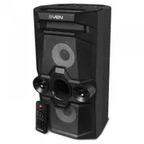 SVEN PS-655, черный, акустическая система (50W, TWS, Bluetooth, FM, USB, microSD, LED-display, RC, 2