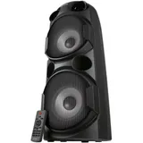 АС SVEN PS-750, черный (80 Вт, TWS, Bluetooth, FM, USB, microSD, LED-дисплей, 2х4400мА*ч)