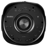 SVEN PS-770 2.0 Мобильные колонки чёрные (2x50W, mini Jack, USB, Bluetooth, FM, micro SD, NFC, LED-дисплей, ПДУ, 4400 мA, LED подсветка)