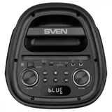 SVEN PS-800 2.0 Мобильные колонки чёрные (2x50 W, mini Jack, 2 х 6.35 мм Jack, USB, NFC, Bluetooth, FM, micro SD, ПДУ, 2 x 4400 мA, LED подсветка)
