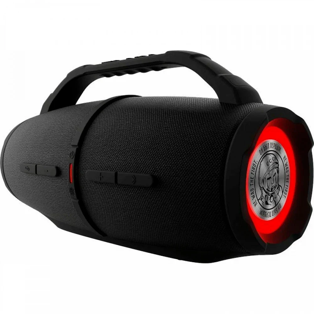 Портативная колонка Урал Гагарин ГР-007 /5000 мАч/20x2+10x2 Вт/Bluetooth 5.0/AUX/TWS/USB Type-C/черный (URAL GAGARIN GR-007 BLACK)