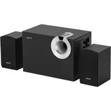 Акустическая система, Edifier, M206BT, 2.1, Bluetooth 5.0, AUX, USB, MDF, 34Вт, 20 Гц - 20 кГц, 85 дБ, Черный