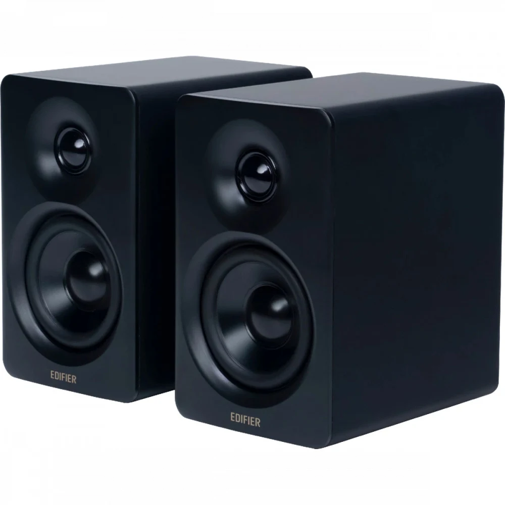 Колонки Edifier M60 (2.0), Black, 66Вт (2х15+2х18) RMS, 58Hz-40kHz, 85dB, BT, AUX, USB-C